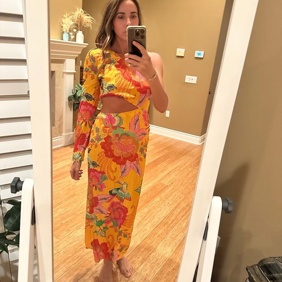 FARM Rio Multicolor Floral Dress - Picture 3 of 5